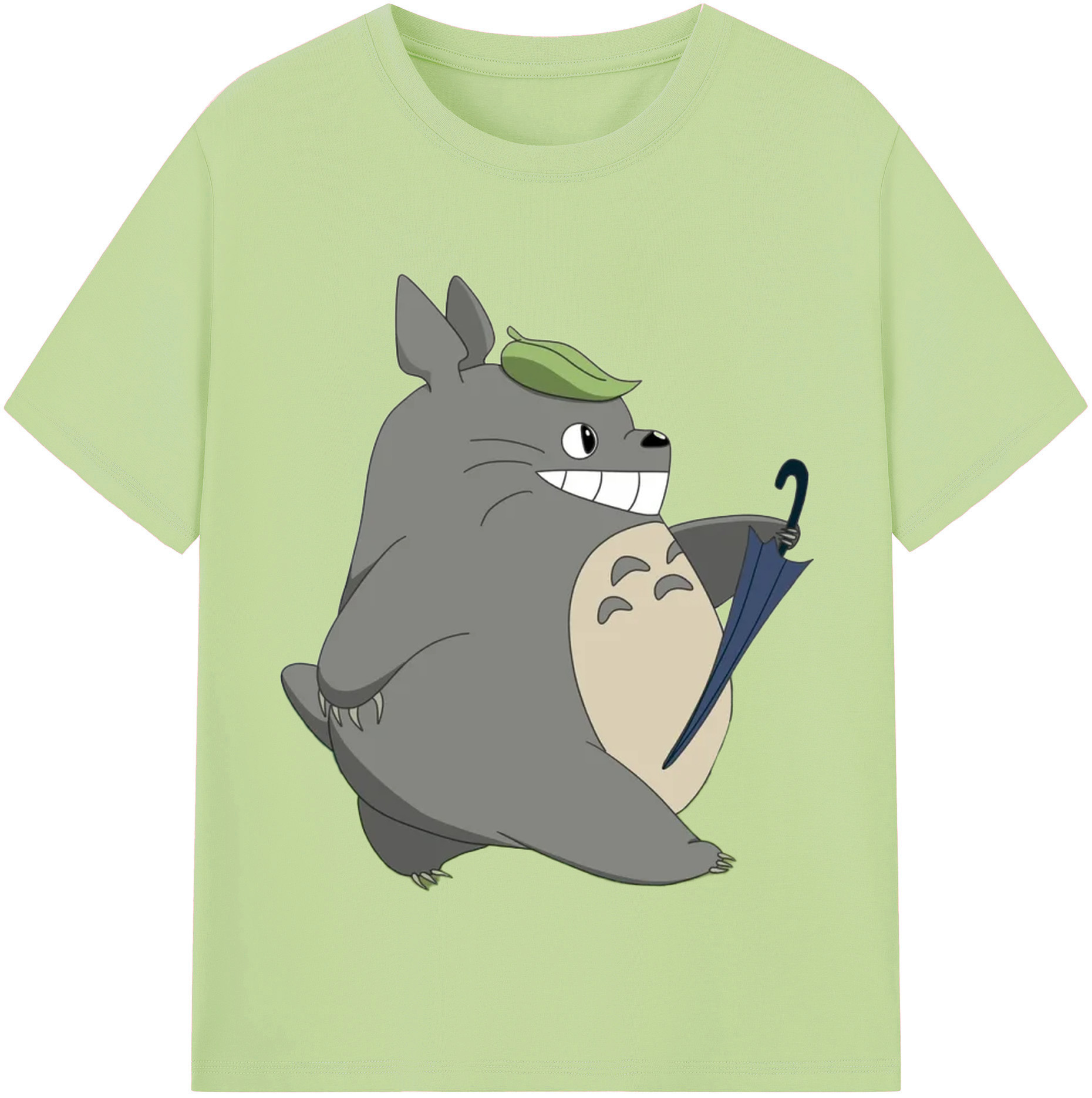 （画像用） となりのトトロ 草壁メイ 草壁サツキ My Neighbor Totoro Satsuki Kusakabe Mei Kusakabe 綿100％半袖Tシャツ（フロントプリント）